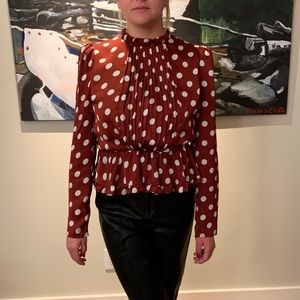 Unique PolkaDot Blouse